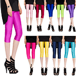 Sexy Solid Candy Neon Women Summer Leggings